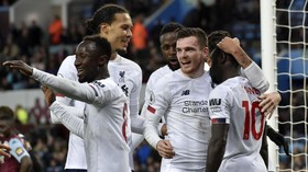 FOTO: Liverpool Menang Dramatis di Liga Inggris