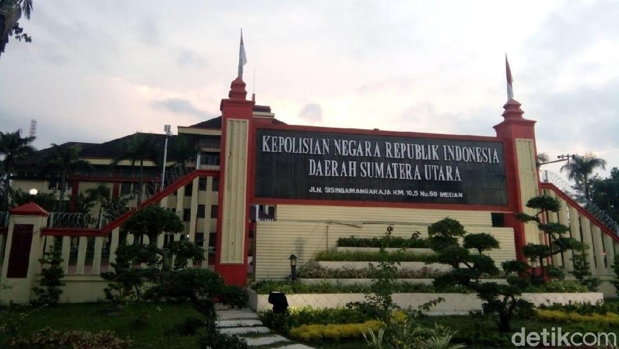 Polda Sumatera Utara (Polda Sumut)/ Arfa-detikcom