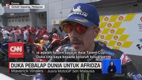 VIDEO: Duka Pembalap Dunia Untuk Afridza Munandar
