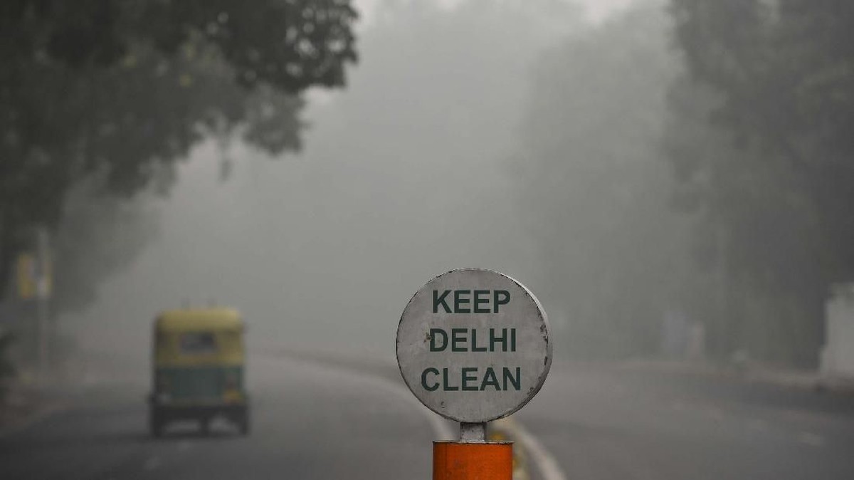FOTO: India Kembali Dihantui Polusi Udara