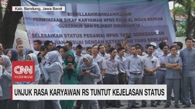 VIDEO: Unjuk Rasa Karyawan RS Tuntut Kejelasan Status