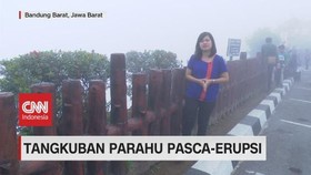 VIDEO: Melihat Gunung Tangkuban Parahu Pasca-Erupsi