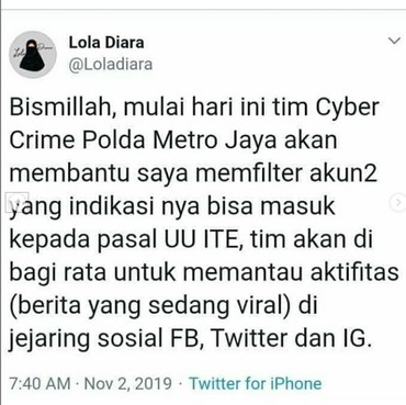 Dikaitkan dengan Kisah Layangan Putus, Lola Diara Tempuh Jalur Hukum