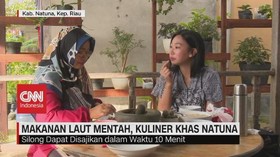 VIDEO: Makanan Laut Mentah, Kuliner Khas Natuna