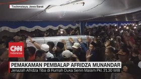VIDEO: Ribuan Warga Hadiri Pemakaman Afridza Munandar