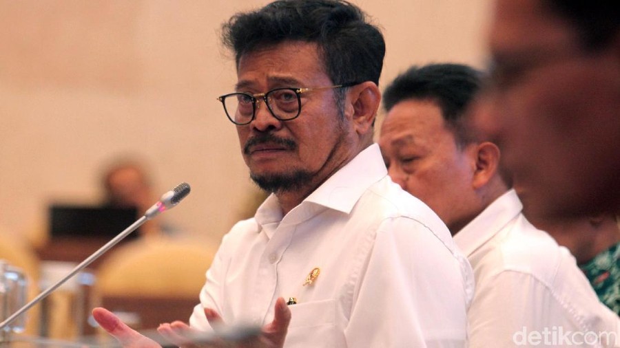 Mentan Syahrul Yasin Limpo Menteri Pertanian (Mentan) Syahrul Yasin Limpo hadir dalam rapat bersama Komisi IV DPR. Rapat itu membahas program kerja Kementan 5 tahun ke depan.