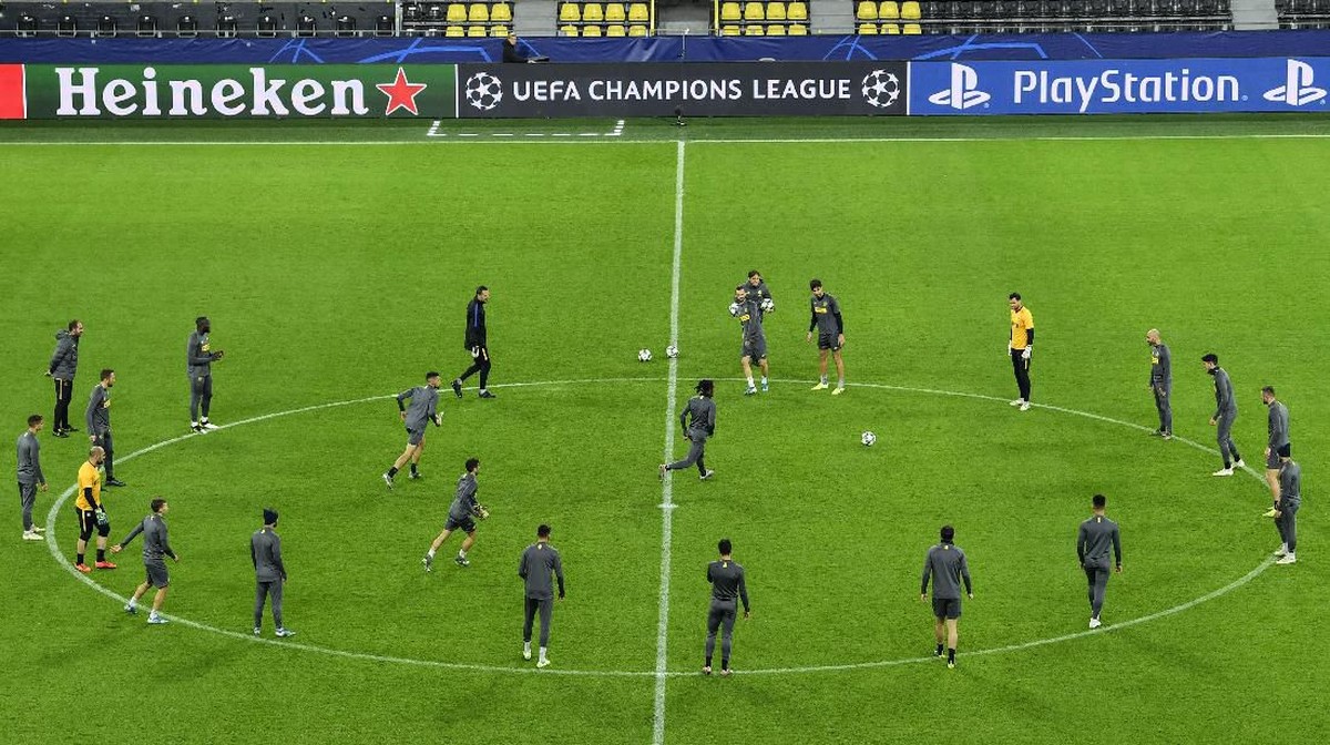 FOTO: Menanti Revans Dortmund atas Inter di Liga Champions