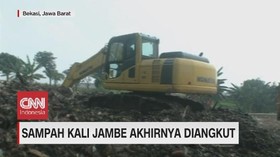 VIDEO: Sampah Kali Jambe Akhirnya Diangkut