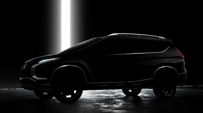 Xpander Crossover akan Meluncur Pekan Depan Dalam foto siluet yang disebar pihak MMKSI, Xpander Crossover menyematkan roof rail, over fender, dan revisi pada bagian depan dan belakang