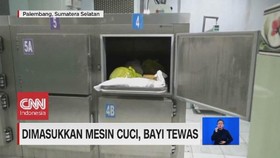 VIDEO: Dimasukkan Mesin Cuci, Bayi Tewas