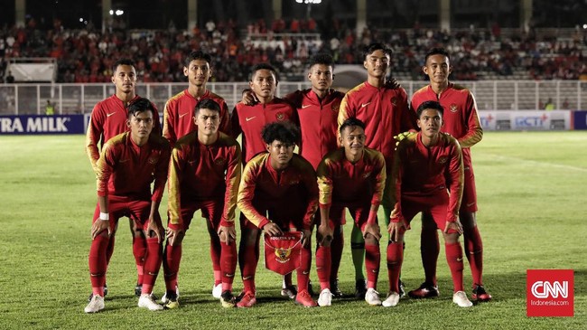 Timnas Indonesia U-19 tertinggal 0-1 dari Korea Utara dalam laga babak pertama kualifikasi Piala Asia U-19 2020 di SUGBK, Senayan, Jakarta, Minggu (10/11).