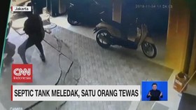 VIDEO: Detik-detik Septic Tank Meledak di Cakung