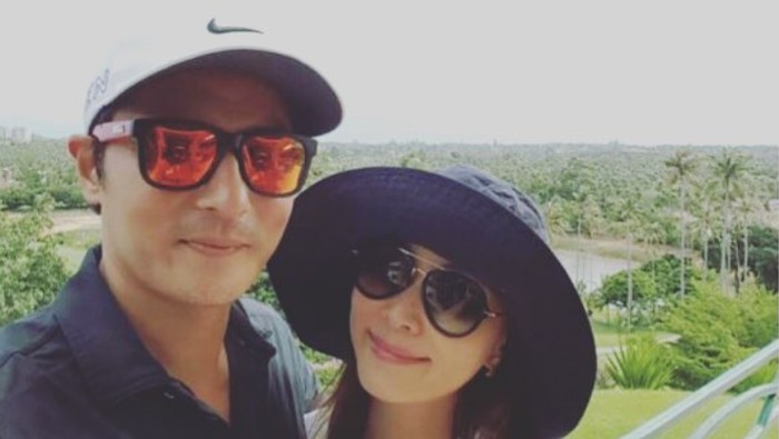 Jang Dong Gun dan istri