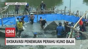 VIDEO: Ekskavasi Penemuan Perahu Kuno Baja