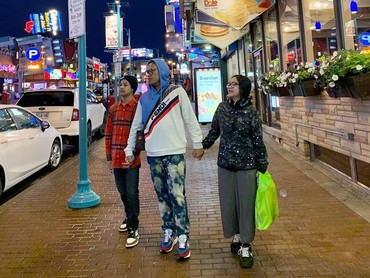 Cinta dan Nino Malu dengan Rambut Baru Uya Kuya
