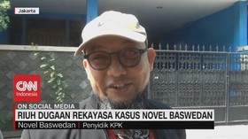 VIDEO: Riuh Dugaan Rekayasa Kasus Novel Baswedan