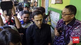 Kesedihan Luar Biasa Nadiem Saat Melihat SD Gentong Ambruk