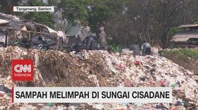 VIDEO: Sungai Cisadane Krisis Sampah