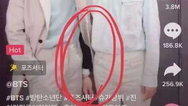 Seram, Ada Tangan Misterius antara SUGA dan V BTS