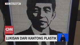 VIDEO: Lukisan dari Kantong Plastik