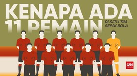 Edusports: Alasan Ada 11 Pemain di Satu Tim Sepak Bola