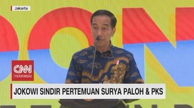 VIDEO: Jokowi Sindir Pertemuan Surya Paloh dan PKS