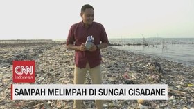 VIDEO: Sampah Melimpah di Sungai Cisadane