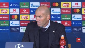 VIDEO: Zidane Puas Madrid Tak Kebobolan di Empat Laga
