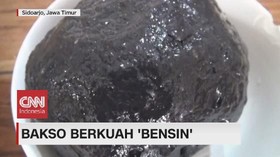 VIDEO: Bakso Berkuah 'Bensin'