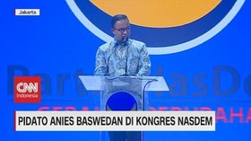 VIDEO: Pidato Anies Baswedan di Kongres Nasdem