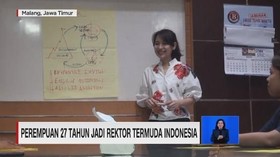 VIDEO: Risa Santoso, Wanita 27 Tahun Rektor Termuda Indonesia