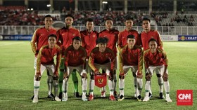 Babak I: Timnas Indonesia U-19 Unggul 2-0 atas Hong Kong