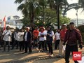 Massa Demo di Balkot Tuntut Anies Transparan Anggaran DKI