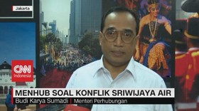 VIDEO: Menhub Tanggapi Konflik Sriwijaya Air