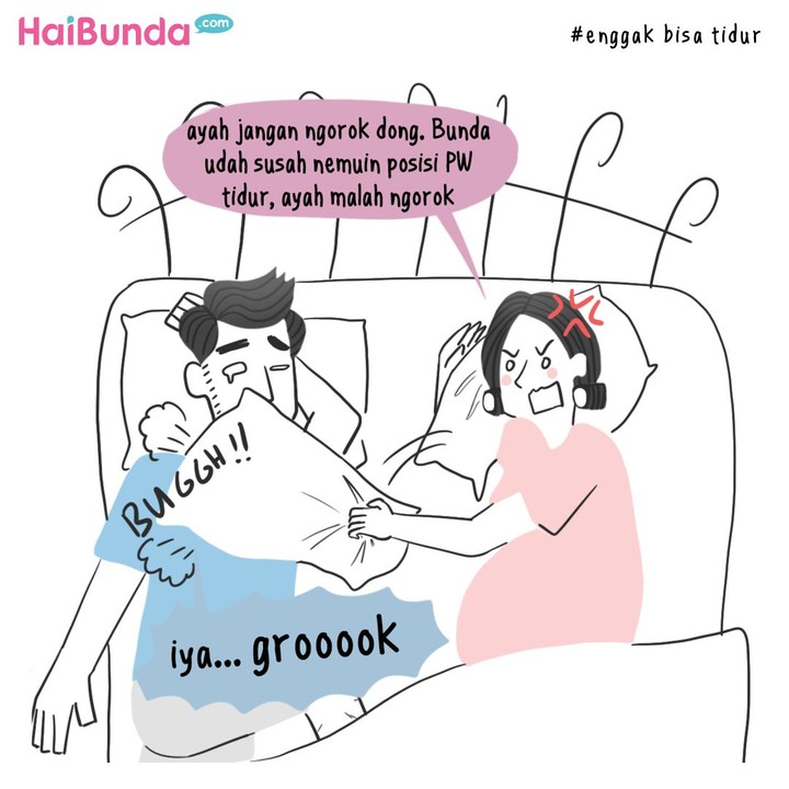 Ini keluhan Bunda di komik ini saat hamil tua. Kalau Bunda gimana? Apa keluhan yang dirasa dan mengganggu banget? Share di kolom komentar ya.