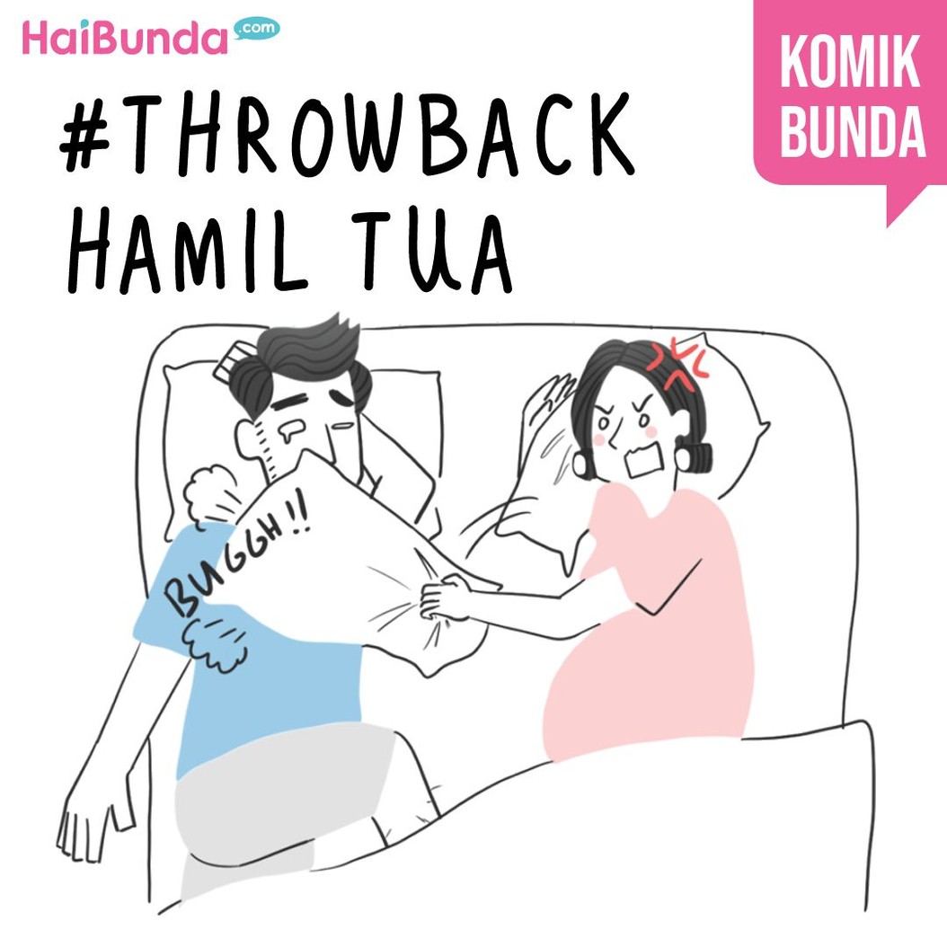 Ini keluhan Bunda di komik ini saat hamil tua. Kalau Bunda gimana? Apa keluhan yang dirasa dan mengganggu banget? Share di kolom komentar ya.