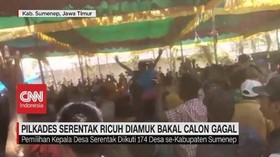 VIDEO: Pilkades Sumenep Ricuh, TPS Dirusak Massa