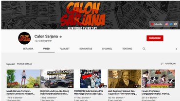 Ini Penyebab Akun YouTube Calon Sarjana Menghilang