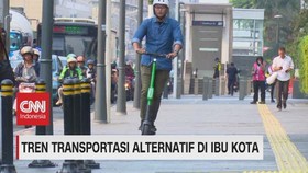VIDEO: Tren Transportasi Alternatif di Ibu Kota