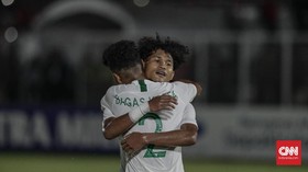 FOTO: Timnas Indonesia U-19 Pesta Gol ke Gawang Hong Kong