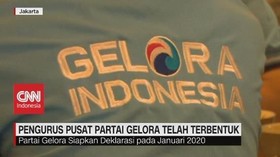 VIDEO: Pengurus Pusat Partai Gelora Telah Terbentuk
