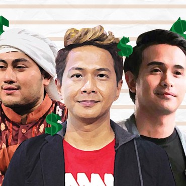 Infografis: 3 Artis Pria Penakluk Janda Tajir Melintir