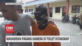 VIDEO: Pasang Kamera di Toilet Kampus, Mahasiswa Ditangkap