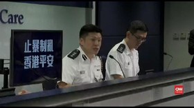 VIDEO: Polisi Hong Kong Tak Minta Maaf Usai Tembak Pedemo