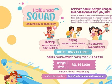 Ajak Anak Main Sambil Belajar dengan Montessori di HaiBunda Squad Yuk