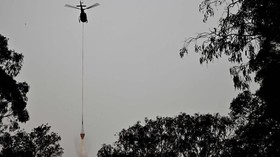 Helikopter Jatuh Saat Padamkan Karhutla di Australia
