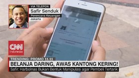 VIDEO: Belanja Daring, Awas Kantong Kering