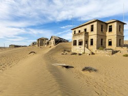 Kota Tertelan Pasir Ini Dulu Bergelimang Berlian, Ditinggal Penduduk Usai Ludes