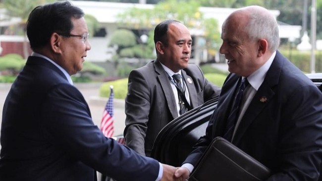 Pertemuan Prabowo Subianto dan Duta Besar Amerika disebut bakal membahas kerja sama di bidang pertahanan.