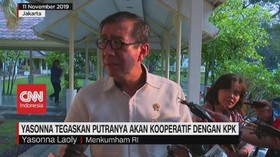 VIDEO: Putra Menkumham Yasonna Mangkir Panggilan KPK